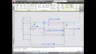 AUTOCAD 2011  BUILDING A DYNAMIC HEX SCREW BLOCK  PART46 [upl. by Esoj111]