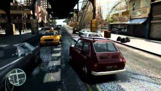 GTA 4 FIAT 126p Gameplay HD Realizm Mod 62 ENB 082b GTX 580 [upl. by Henryson]