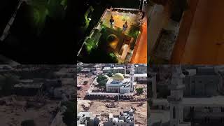 Drone footage shows Libyas Derna before and after floods [upl. by Auqeenahs]