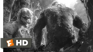 King Kong vs TRex  Fight Scene  King Kong 2005 Movie Scene HD [upl. by Tryck274]