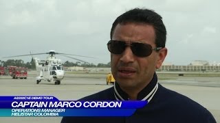 AS332 C1e Demo Tour  Marco Cordon Helistar Colombia [upl. by Asp]