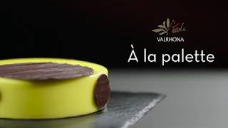 Valrhona  Essentiels  décors chocolat  à la palette [upl. by Leachim355]