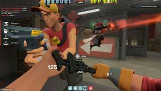 Flang Scout inso POV  ETF2L S48 Prem  Metalworks MANDEM vs for fence [upl. by Imotih]