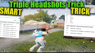 Triple Headshots Trick In Gameloop [upl. by Joseph655]