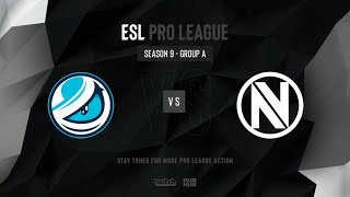 Luminosity vs EnVy  ESL Pro League Season 9 NA  map1  detrain MintGod amp SSW [upl. by Arodnap]