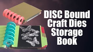 DISC Bound Craft Dies Storage  Craft Room Organization [upl. by Grishilde343]