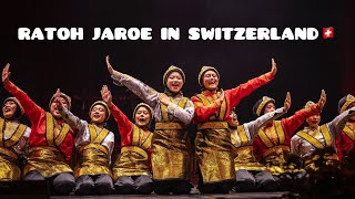 TARI RATOH JAROE AT RENCONTRES DE FOLKLORE INTERNATIONAL DE FRIBOURG SWITZERLAND [upl. by Kcirret]