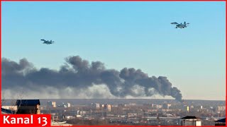 Ukrainian aviation joins operation in Kursk region [upl. by Osithe]