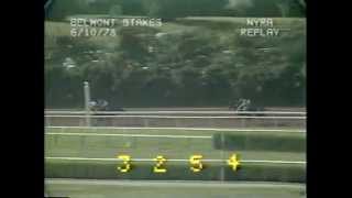 Affirmed wins the Triple Crown in the 1978 Belmont Stakes [upl. by Ativel]