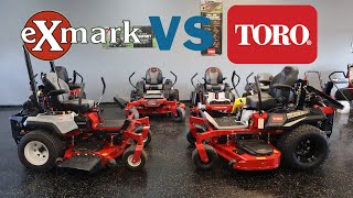 The Truth about Exmark Whats the difference between Exmark and Toro [upl. by Melisent578]