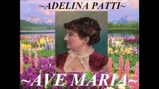 Adelina Patti Ave Maria [upl. by Imefulo]