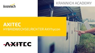 Webinar AXITEC  Der neue HybridWR AXIhycon in Kombi mit AXIstorage [upl. by Nayrda]