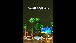 beautifulnightviewgreenlightsriyadhksaviralvideoshortvideo [upl. by Encrata817]