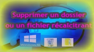 COMMENT CORRIGER LERREUR quotACCES AU DOSSIER REFUSEquot DANS WINDOWS 10  11 [upl. by Vaasta]