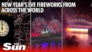 2023 New Years Eve fireworks from around the world [upl. by Psyche337]