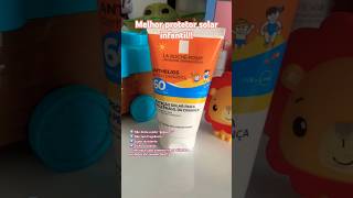 Melhor protetor solar infantil La Roche sempre com os nelhores produtos dicasdebeleza [upl. by Ahswat540]