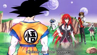 GOKU TRAICIONADO Y RENACE EN HIGH SCHOOL DXD  PELICULA COMPLETA 2023  EL HAREM DE GOKU [upl. by Channing217]