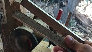 Sharpening Jointer Blade [upl. by Bald]