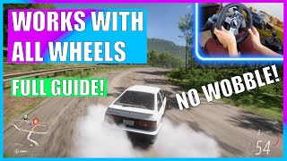 BEST WHEEL SETTINGS FORZA HORIZON 5 UPDATED Indepth Guide 900° Simulation Steering [upl. by Viafore705]