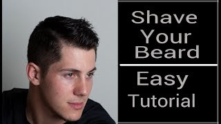 How to shave in Photoshop  Remove Beard [upl. by Ardnoik42]