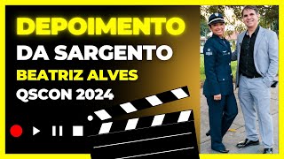 Depoimento da Aluna Beatriz Alves QSCON 2024 [upl. by Airotkiv]