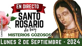 Santo Rosario de HOY 🌹 Lunes 2 de Septiembre de 2024 – Misterios Gozosos 📿 Virgen de Guadalupe [upl. by Schoenburg793]