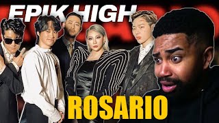 HUH  Epik High 에픽하이  Rosario ft CL ZICO Official MV Reaction [upl. by Macintosh]