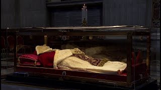 Remains of St John XXIII return home per Pope Francis request [upl. by Nyrac]