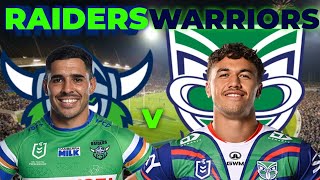 Canberra Raiders vs New Zealand Warriors  NRL  Round 20  Live Stream [upl. by Terr76]