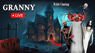 AGGRESSIVE GRANNY ESCAPE LIVE 😱😡 granny shorts shortlive grannylivegameplay [upl. by Kahle465]