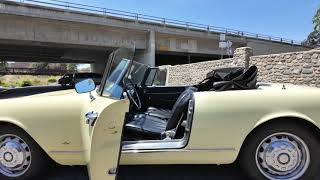 965 Alfa Romeo 2600 Spider interior [upl. by Prem]