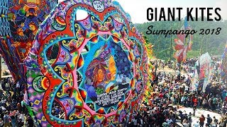 Giant Kites Festival Day of the Dead  Sumpango Guatemala 2018 [upl. by Merlina]