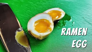 Perfect Ramen Egg  Marinated Ramen Egg Recipe [upl. by Addiego990]