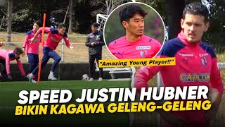 Bikin Kagum Semua Pemain Cerezo Osaka  Justin Hubner Pamer Kecepatan di Latihan Cerezoa vs Shonan [upl. by Ferrand]