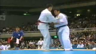 Kyokushin  Kiyama Hitoshi 4º 5º Round [upl. by Enoryt]