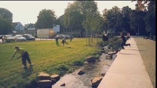 Parkour Bergisch Gladbach  outdoor training TS 79 [upl. by Erland253]