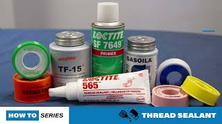 How To Use Thread Sealant [upl. by Leagiba]