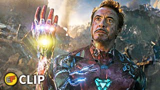 Tony Stark Outsmarts Thanos  quotI am Iron Manquot Scene  Avengers Endgame 2019 IMAX Movie Clip HD 4K [upl. by Hsara471]