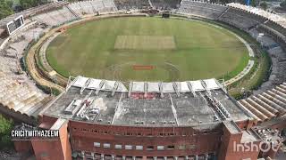 The beautiful scenery of drone footage of Gaddafi Stadium Lahore [upl. by Woody]