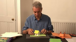 PopUp Tutorial 31  PopUp House  Birthday Card [upl. by Timus]