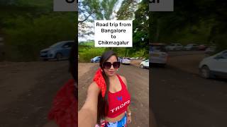 Road trip itinerary details from Bangalore to Chikmagalur 🚙🏔️ [upl. by Annovahs]