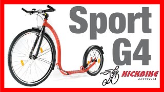 KickBike Sport G4  Review [upl. by Anod602]