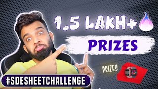 Strivers SDE SHEET CHALLENGE  Best Way to Get INTERVIEW READY in 60 DAYS  15L PRIZES 🔥 [upl. by Irmine]