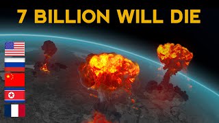 World Nuclear War 3 AI Simulation  Russia NATO China North Korea France UK [upl. by Einnoj]