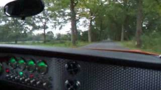 Ride in a Spyker C8 Spyder LOVELY SOUND [upl. by Shushan]