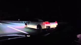 Nissan GTR COBB Rolling Anti Lag  IVEYTUNE HKS GT1000 turbos [upl. by Eed]