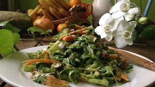 Celery Salad with Mexican Avocado Dressing  Live Entrée [upl. by Hadlee]