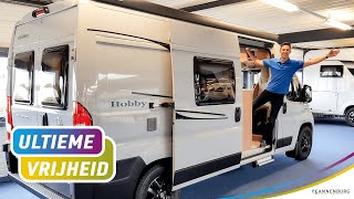 Camper review Hobby Vantana De Luxe K60 FT model 2022 [upl. by Drucill]