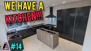 True Handleless Kitchen  fitting our first one Hints and tips Builder Destroys His Own Home 14 [upl. by Areema]