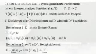 Distributionen I [upl. by Atin]